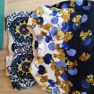 Bundle lot of 2 Talbots sweaters wool and cashmere XL